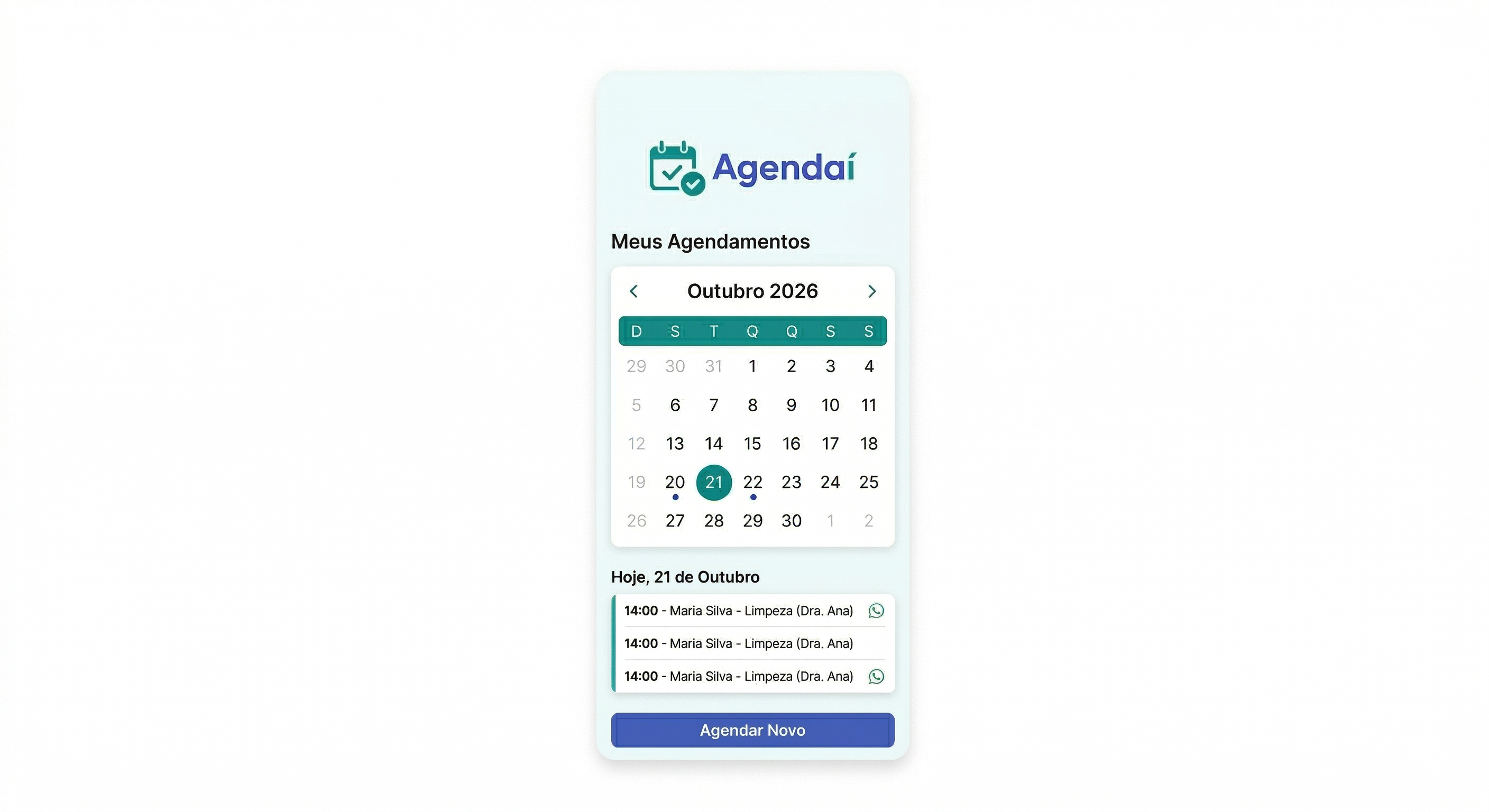 Interface Agendaí